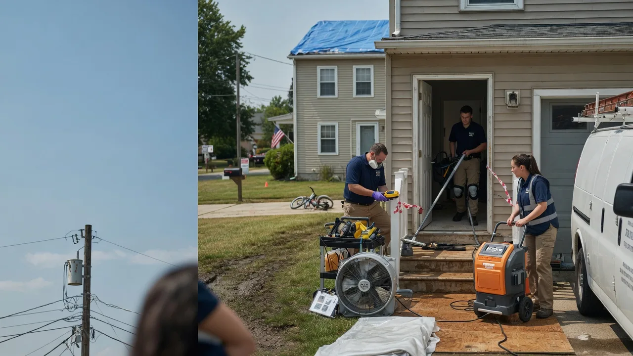 Water Damage Repair in Chenoa, IL near me